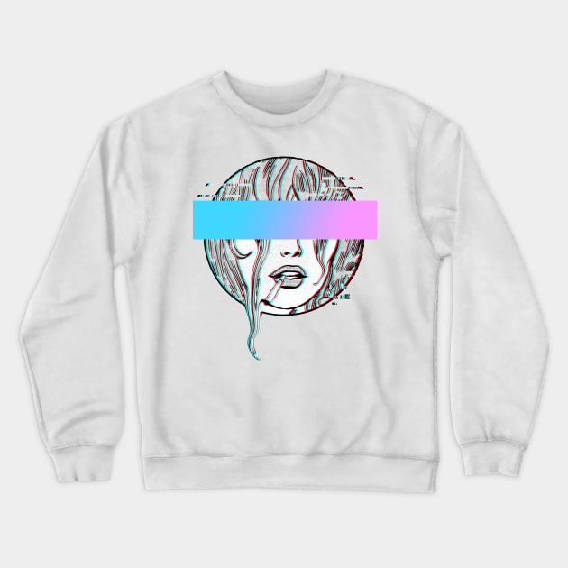 gradient Crewneck Sweatshirt by Michele Rota